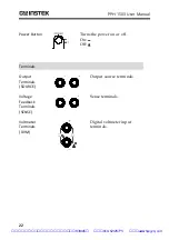 Предварительный просмотр 22 страницы GW Instek PPH-1503 User Manual