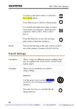 Предварительный просмотр 66 страницы GW Instek PPH-1503 User Manual