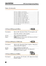 Предварительный просмотр 44 страницы GW Instek PRP Series Programming Manual
