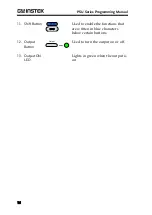 Предварительный просмотр 16 страницы GW Instek PSU 100-15 Programming Manual