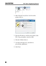 Предварительный просмотр 64 страницы GW Instek PSU 100-15 Programming Manual