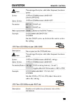 Предварительный просмотр 121 страницы GW Instek PSU 100-15 Programming Manual