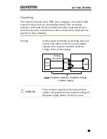 Предварительный просмотр 31 страницы GW Instek PSW Series User Manual