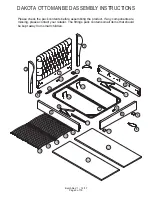 Предварительный просмотр 3 страницы GWF DAKOTA OTTOMAN BED Assembly Instructions Manual