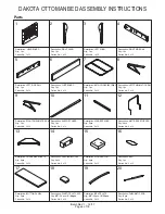 Предварительный просмотр 4 страницы GWF DAKOTA OTTOMAN BED Assembly Instructions Manual