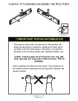 Предварительный просмотр 6 страницы GWF DAKOTA OTTOMAN BED Assembly Instructions Manual