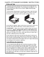 Предварительный просмотр 7 страницы GWF DAKOTA OTTOMAN BED Assembly Instructions Manual