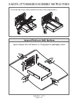 Предварительный просмотр 8 страницы GWF DAKOTA OTTOMAN BED Assembly Instructions Manual