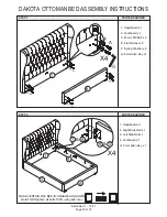 Предварительный просмотр 10 страницы GWF DAKOTA OTTOMAN BED Assembly Instructions Manual