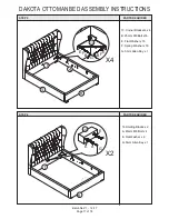 Предварительный просмотр 11 страницы GWF DAKOTA OTTOMAN BED Assembly Instructions Manual