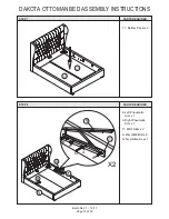 Предварительный просмотр 12 страницы GWF DAKOTA OTTOMAN BED Assembly Instructions Manual