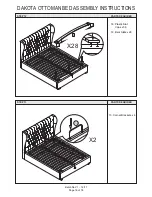 Предварительный просмотр 16 страницы GWF DAKOTA OTTOMAN BED Assembly Instructions Manual