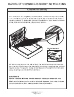 Предварительный просмотр 17 страницы GWF DAKOTA OTTOMAN BED Assembly Instructions Manual