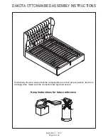 Предварительный просмотр 18 страницы GWF DAKOTA OTTOMAN BED Assembly Instructions Manual