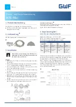 GWF HRI-Mei Installation And Operating Instructions Manual preview