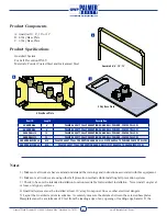 Preview for 4 page of GWP PALMER GUARDRAIL2WBASE Instruction Manual