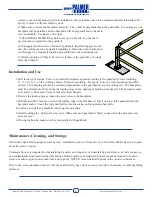 Preview for 5 page of GWP PALMER GUARDRAIL2WBASE Instruction Manual