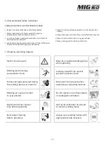 Preview for 16 page of GWS MIG 160 Instruction Manual