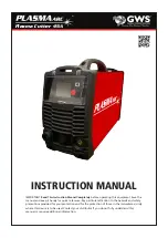 Preview for 1 page of GWS Plasma Cutter 45A Instruction Manual