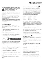 Preview for 4 page of GWS Plasma Cutter 45A Instruction Manual