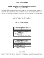 Preview for 2 page of GWW ValueLine RO VALUE-5EZ50 Installation & Service Manual