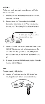 Предварительный просмотр 8 страницы GXTSONIC MMA-3755A User Manual