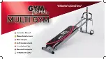 GYM form MULTIGYM Instruction Manual preview