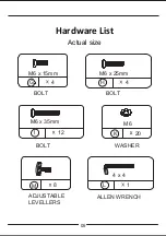 Preview for 5 page of Gymax Patiojoy GYM06489 User Manual