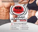 Предварительный просмотр 1 страницы GYMFORM ABS-A-ROUND PRO PLATINUM Instruction Manual