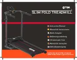 GYMFORM SLIM FOLD TREADMILL Instruction Manual preview