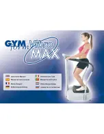 GYMFORM Vibro Max Instruction Manual предпросмотр