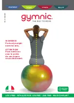 Preview for 1 page of Gymnic GC1001059327 Quick Start Manual