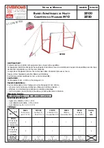 Gymnova 3210D Assembly Instructions Manual предпросмотр