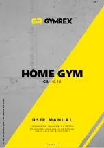 Gymrex HOME GYM GR-HG10 User Manual предпросмотр