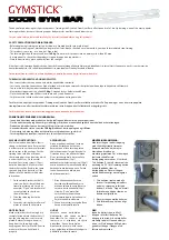 Preview for 1 page of Gymstick 61029-WH Quick Start Manual