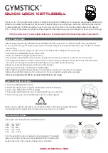 Gymstick GY61032 Quick Start Manual preview