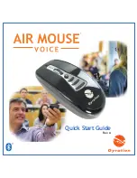 Gyration AIR MOUSE VOICE Quick Start Manual preview