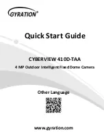 Предварительный просмотр 1 страницы Gyration CYBERVIEW 410D-TAA Quick Start Manual