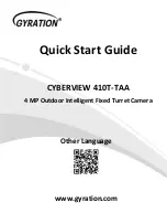 Gyration CYBERVIEW 410T-TAA Quick Start Manual preview