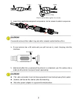 Предварительный просмотр 3 страницы Gyration CYBERVIEW 410T-TAA Quick Start Manual