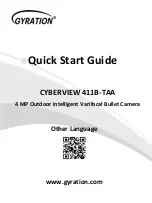 Предварительный просмотр 1 страницы Gyration CYBERVIEW 411B-TAA Quick Start Manual