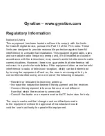 Preview for 6 page of Gyration gym 2200 Quick Start Manual