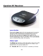 Предварительный просмотр 14 страницы Gyration GyrationTM Ultra Cordless Optical Mouse User Manual