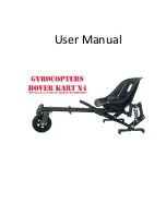 Gyrocopters HOVER KART X4 User Manual preview