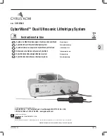 Preview for 1 page of Gyrus Acmi CyberWand CW-USLS Instructions For Use Manual