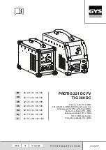 Preview for 1 page of GYS 012318 Operating Manual