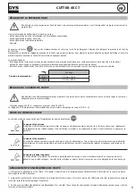 Предварительный просмотр 9 страницы GYS 013629 Manual