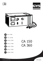 GYS 023185 Manual предпросмотр