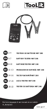 Предварительный просмотр 1 страницы GYS 024168 Manual