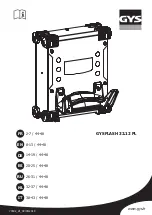 GYS 026070 Manual preview